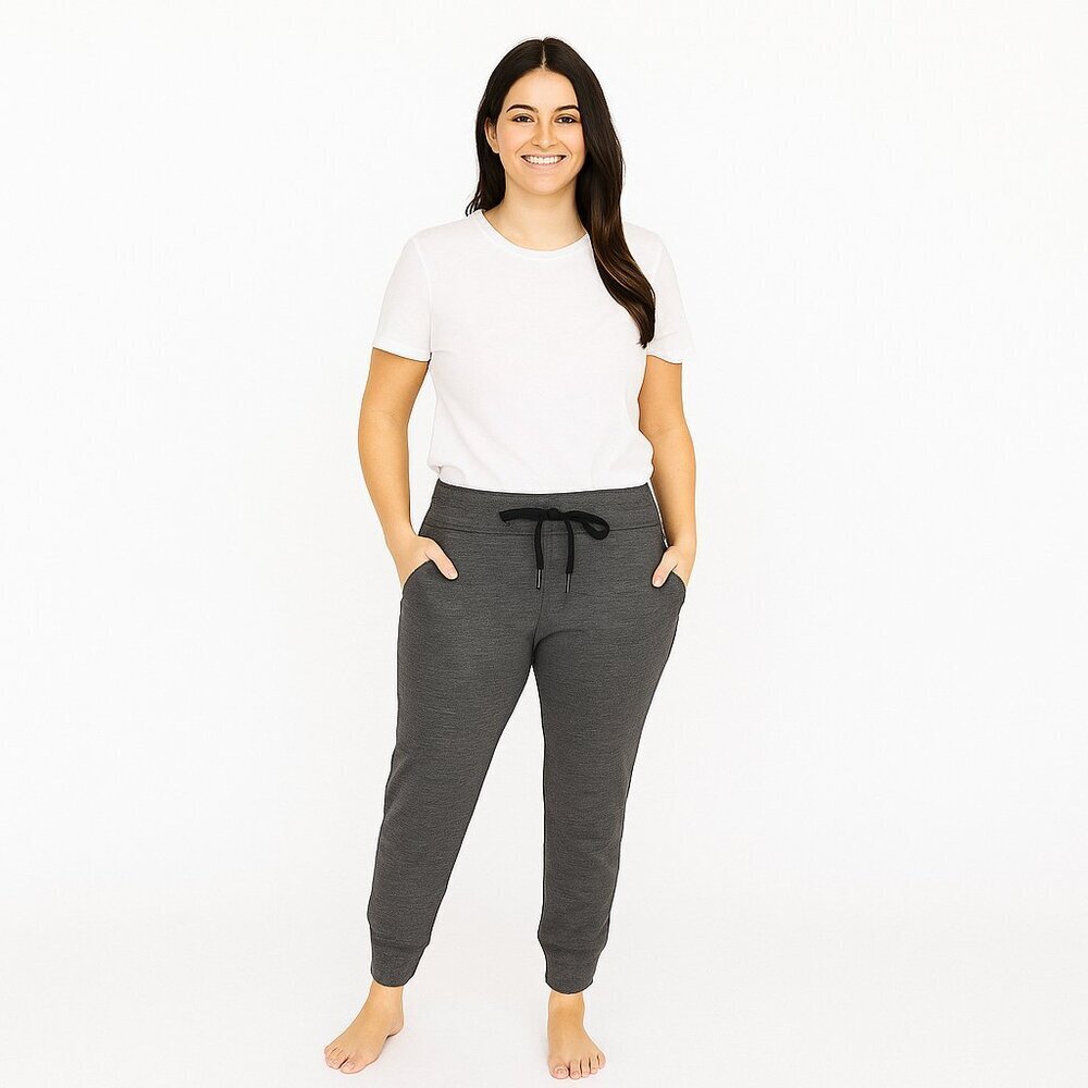 Spyder Women’s Joggers Medium Grey Stretch Comfort Pants Pockets Lounge